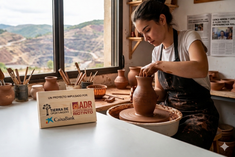La ADR Cuenca Minera y CaixaBank se alían para frenar la despoblación através del programa ‘Tierra de Oportunidades’